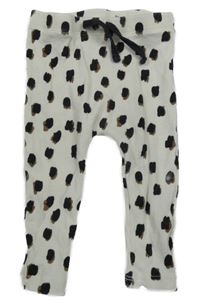 Bílé žebrované tepláky s flíčky Matalan