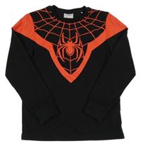 Černo-červená sametová mikina se Spidermanem C&A