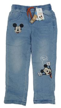 Nové - Modré rifle s Mickeym Disney