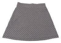 Černo-růžová vzorovaná sukně River Island