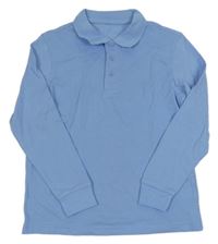 Světlemodré polo triko George