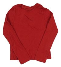 Červené vzorované triko Next