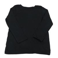 Černé triko H&M