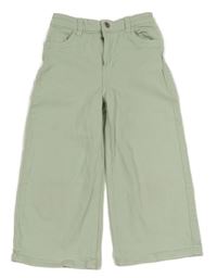 Světlezelené wide rifle Hip&Hopps