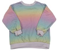 Barevná pruhovaná mikina F&F