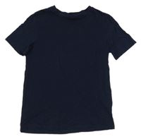 Tmavomodré tričko H&M