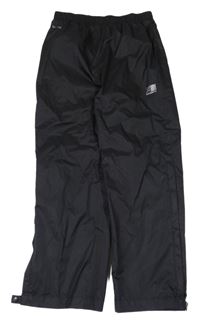Černé šusťákové nepromokavé kalhoty Karrimor