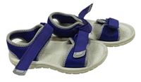 Zvonkově modré textilní sandály zn. Clarks vel. 27