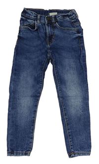 Tmavomodré skinny rifle Zara