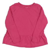 Tmavorůžová tunika lupilu