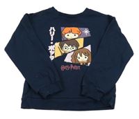 Tmavomodrá mikina s postavami - Harry Potter PRIMARK