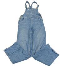 Modré riflové laclové kalhoty H&M