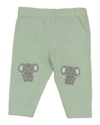 Mentolové legíny se sloníky orsolino