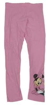 Růžové legíny s Minnie Disney