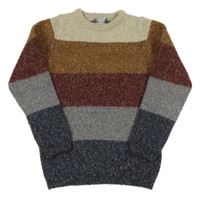 Pruhovaný melírovaný vlněný svetr PRIMARK