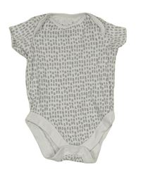 Bílé vzorované body M&Co.
