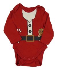 Červené body s perníčkem - Santa C&A
