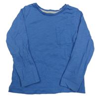 Modré triko s kapsou Esprit