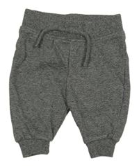 Tmavošedé melírované tepláky Primark