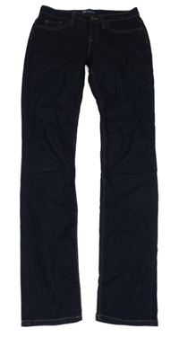 Tmavomodré skinny rifle GAP