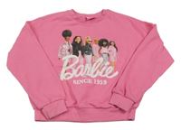 Růžová mikina s Barbie