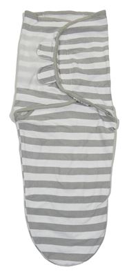 Šedo-bílá pruhovaná rychlozavinovačka