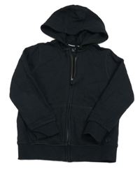 Černá propínací mikina s kapucí M&S