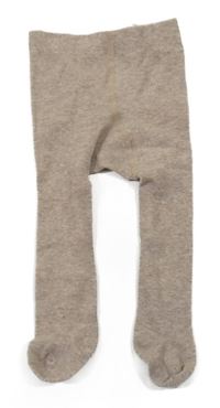 Béžové melírované punčocháče H&M