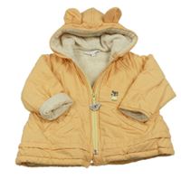 Meruňková šusťáková zimní bunda s koalami a kapucí Esprit