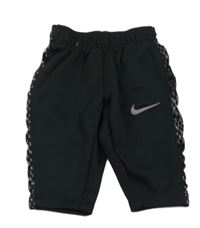 Antracitové sportovní tepláky s logem Nike