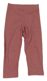 Starorůžové crop legíny H&M