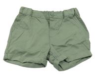 Khaki chino kraťasy