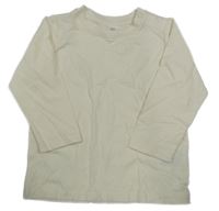 Smetanové triko H&M