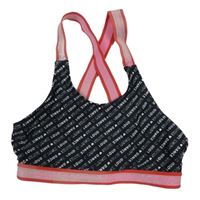 Černo-růžová plavková lambáda s nápisy Page one young