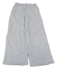 Světlešedé široké tepláky H&M