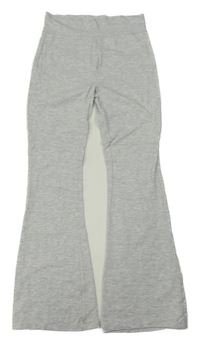 Světlešedé flare legíny Primark