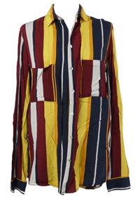 Dámská barevná pruhovaná halenka 