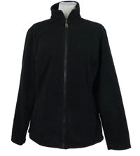 Dámská černá fleecová propínací mikina C&A