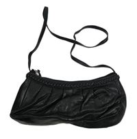 Dámská černá kožená kabelka Suzzy Smith