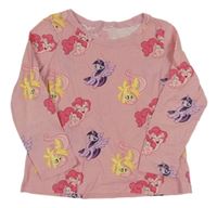 Růžové triko s My Little Pony 