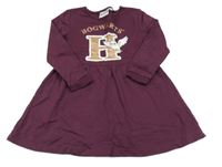 Lilkové teplákové šaty s obrázkem Harry Potter