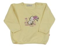 Žlutá mikina s králíčkem 