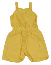 Žlutý kraťasový overal LC WAIKIKI