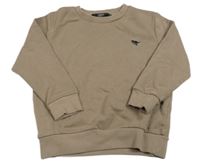 Hnědá mikina s logem Next 