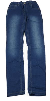 Tmavomodré lehké skinny rifle Name it