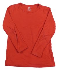 Červené triko H&M