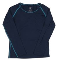 Tmavomodré spodní funkční triko Crane 