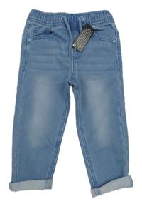 Nové - Modré teplákové rifle St. Bernard