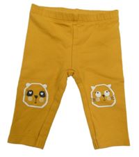 Okrové legíny se zvířátky C&A