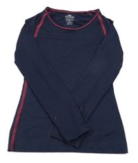 Tmavomodré spodní funkční triko Crane 